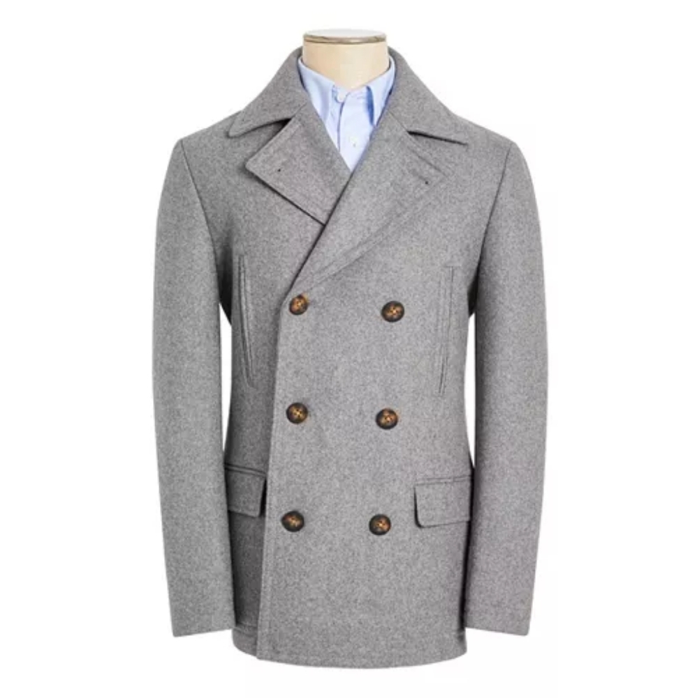 Big Boys Plain Regular Ralph Lauren Overcoat